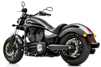 Victory Motorcycles dévoile la Gunner - Un cruiser urbain qui arrivera en 2015 !