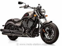 News moto 2015 : Victory Gunner, bobber de gros calibre