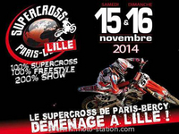 Evènement TT 2014 : Le Supercross de Bercy déménage à Lille !