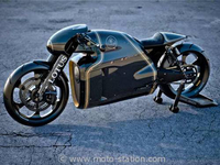 News moto 2014 : Lotus C-01, superbike néo rétro de grand luxe