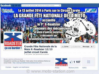Grande Fête Nationale de la Moto : Choisissez le prix du billet sur Facebook