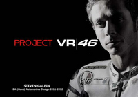 Steven Galpin imagine une Ducati en l'hommage de Valentino Rossi
