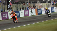 Losail : Marquez et Rossi illuminent le désert