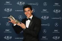 Marquez remporte le prix du meilleur débutant de l'année aux Laureus Award