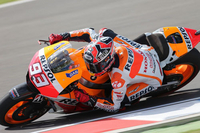 Marquez, Rabat et Vazquez devant en setting course