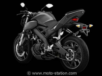 News moto 2014 : Yamaha MT-125, roadster sportif aussi pour les permis B !