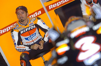 Max Biaggi testera lundi l'Aprilia MotoGP de Danilo Petrucci