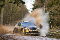 Paul Bird accidenté en rallye