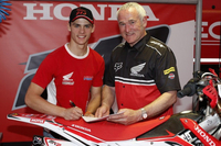 Tim Gasjer poursuit avec Honda