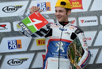 Deuxième du championnat Moto3