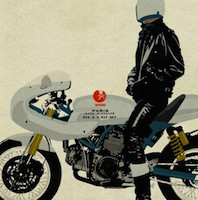 Ducati présent au Café Racer Festival 2014 à Montlhéry