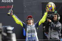 Valentino Rossi prêt pour Assen, où il a gagné l'an dernier