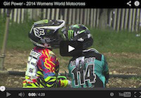 Kawasaki Girl Power 2014 Womens World Motocross en vidéo