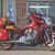 Indian Roadmaster dans la roue de Harley-Davidson