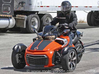 News 3 roues 2015 : Cam-Am Spyder F3, bad attitude !