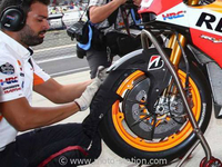 Moto GP : Des pneus avant asymétriques pour Phillip Island et Valence