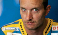 Colin Edwards, pilote d'essais Yamaha.