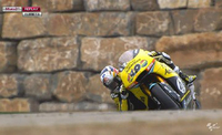 Aragon, Moto2, course : Vinales, Rabat et Zarco.
