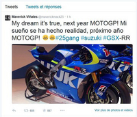 Suzuki confirme Aleix Espargaro et Maverick Vinales