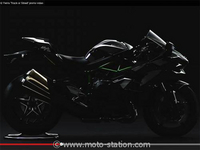 News moto 2015 : Kawasaki H2 Street, l'hyperbike homologuée se dévoile