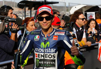 Valence, MotoGP, QP : Valentino Rossi pose le dernier acte de son retour.