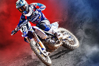 Justin Barcia chez De Doncker Moto à Séclin (59)