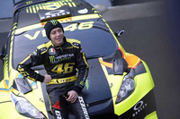Valentino Rossi en tête du Monza Rally