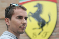 Jorge Lorenzo est aussi un pilote Ferrari