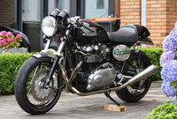 Triumph Thruxton 904 Café Racer - Du style et 104cv au vilebrequin !