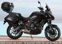 La troisième version de la Versys 650 présentée à Cologne entrera en service en début d'année 2015. Cinq ans après avoir corrigé son tir, Kawasaki