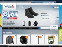 Vente flash : Club14 lance sa boutique d'accessoires moto