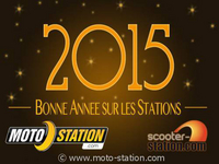 Bonne année 2015 sur Moto-Station et Scooter-Station !