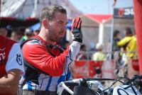 Dakar 2015 - Damien Udry #144 - Seul pilote suisse en catégorie moto !