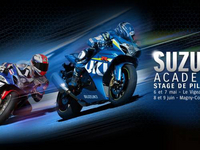 Suzuki Académie : Deux stages de pilotage en 2015
