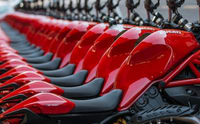 C'est 45 100 motos vendues en 2014