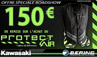 L'airbag sera imposé sur les machines du Kawasaki Tour 2015