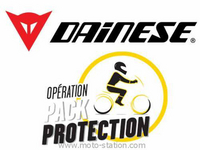 Promo équipement : Opération Pack Protection Dainese 2015