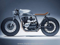 Design : Honda CB1100 café racer par Dimitri Bez