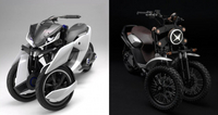 Yamaha dévoile ses trois-roues du futur