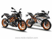 KTM 250 Duke et RC250 : Réservées au Japon