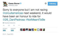 MotoGP - Stoner n'aurait pas été contre une pige à Austin