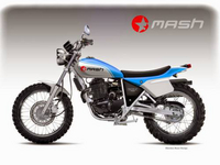 Mash 450 Scrambler : imaginée par Oberdan Bezzi