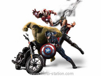 Harley-Davidson : Une Street 750 et une Livewire dans Avengers 2