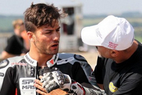Mattia Pasini sera au Grand Prix d'Italie sur une Kalex Gresini