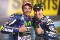 Lorenzo et Rossi signent le doublé pour Yamaha