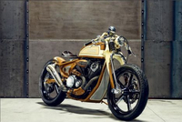 Matt Black Custom Designs dévoile sa Yamaha XV950 "Playa del Rey"