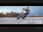 Vidéo : La Husqvarna 701 Supermoto sur glace !