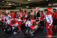 Evolution technique constante chez Ducati, mais le nouveau moteur est d'ors et déjà validé jusqu'à la fin de saison.