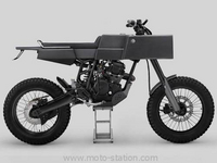 Thrive Motorcycle T005 : Le trail cubiste