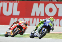 MotoGP : Valentino Rossi prend une option pour le titre Mondial à Assen